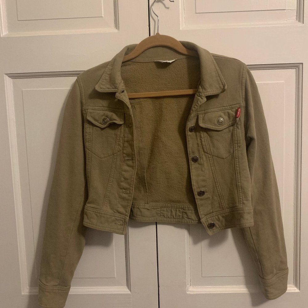 Hard Tail Forever Classic Jacket - Olive - S - Good Condition